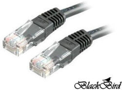 BlackBird Kábel Patch UTP CAT. 6 1m Fekete (BH1686) - wpower