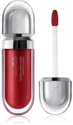 KIKO Metal metalikus folyékony ajakrúzs árnyalat 06 Bordeaux 6.5 ml