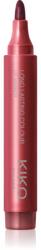 KIKO Long Lasting Colour Lip Marker tartós filc az ajkakra árnyalat 104 Deep Pink 2.5 g