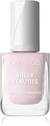Catrice Sheer Beauties Strengthening Nail Polish körömerősítő lakk árnyalat 040 Fluffy Cotton Candy 10.5 ml