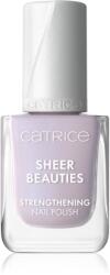 Catrice Sheer Beauties Strengthening Nail Polish körömerősítő lakk árnyalat 080 Lavender Whispers 10.5 ml