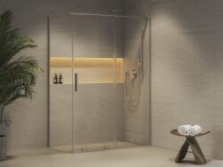 RAVAK Roll RODP2+ROPS zuhanykabin 140x90 króm (X08VM0C00Z1+X90V70C00Z1)