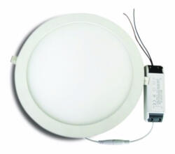 Delux LED panel kerek süllyesztett 12W 840lm 3000K IP20 - deLux DEL1274 (DEL1274)