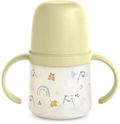 Suavinex Bear gyerekkulacs fogantyúval Green 150 ml