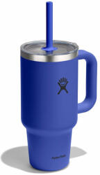 Hydro Flask 32 Oz Travel Tumbler Clear Lid thermo bögre kék