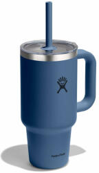 Hydro Flask 32 Oz Travel Tumbler Clear Lid thermo bögre sötétkék