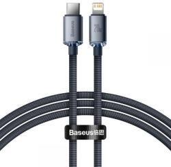 Baseus Cablu de date Baseus Crystal Shine, USB Type-C - Lightning, 20W, 1.2m, Negru (FD-2141-6932172602741)
