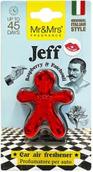 Mr&Mrs Fragrance Jeff Chrome Raspberry & Patchouli Parfumuri pentru mașină
