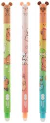 Happy Color Roller gel cu rescriere, 0.5 mm, albastru, Capybara Fun, Happy Color, diverse culori HA412001KF-3