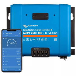 Victron Energy Accesorii sisteme fotovoltaice CONTROLLER VICTRON ENERGY SMARTSOLAR MPPT 250/100-TR (SCC125110412)