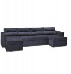  Varius Big Sarokkanapé Ágy Tárolóval Családi Bútorok Fekete