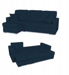  Rene Sarokkanapé Ágy Alvási Funkcióval Családi Bútorok Kék Kordbársony