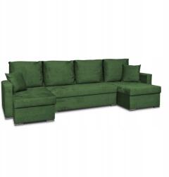  Bella Big Sarokkanapé Ágy Alvási Funkcióval Családi Bútorok Zöld