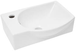 SAT Mosdótál SAT Brevis 40, 5x28 cm fehér fényes felülettel bal oldali akkumulátornyílás SATBRE4028L (78404R)