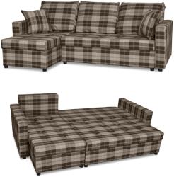  Winston Sarokkanapé Ágy Családi Bútorok Barna Rácsos