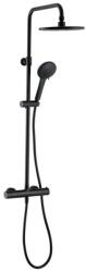 Wirquin Coloana de dus cu baterie termostatata Wirquin Roma Comfort finisaj negru mat (60722893)
