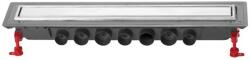WIRQUIN Set rigola dus plus capac Wirquin Venisio Expert finisaj inox 70 cm (30723958)