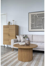 House Nordic Dohányzóasztal, kerek, natúr 80 cm átmérő, 45 cm magas