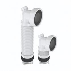 WIRQUIN Racord WC extensibil Wirquin cu manson Ø 93/100/110 mm lungime 46 cm (70950178)