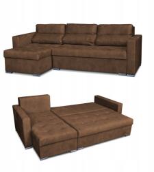  Varius Sarokkanapé Ágy Funkcióval Családi Sarokkanapé Barna Színű, Anélkül