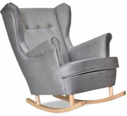  Ari Karosszék, Skandináv Hintaszék, Family Furniture, Szürke Monolit, Szürke