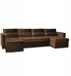  Varius Big Sarokkanapé Ágy Tárolóval Családi Bútorok Barna