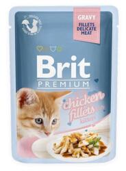 Brit Premium Csirkefilék Kiscica 6 x 85 g