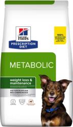 Hill's Hill' s Prescription Diet Canine Metabolic Weight Management Lamb 12 kg + 3 kutyakonzervek GRÁTISZ