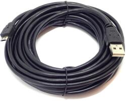 MicroConnect MicroConnect, USB 2.0 MicroUSB 2.0 kábel, 5m hosszú, Fekete (DRLN1237)