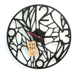 DECOlicious falióra, DECOZ22, modern, fekete, 40 cm (DECOZ22)