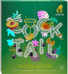 MAY LLc Curtis Cocktail Tea Collection - filteres ízesített tea válogatás, 4íz/doboz, 32g, zöld doboz