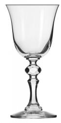 Krosno 6 db fehérboros pohár készlet, Krista, átlátszó pohár, 150 ml (301079)
