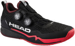 Head Endure Pro BOA Clay Men Black/Red Férfiteniszcipő EUR 46, 5