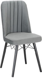Leziter Lorna étkezőszék szürke színben (LLO-04-Szurke) - geminiduo