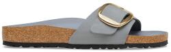 Birkenstock papuci cu toc plat pentru femei, din nubuc Madrid Big Buckle PPY2-KLD062_90X