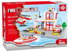 Rappa Set de construcție compatibil BLOXO stație de pompieri 368 buc (RP259829)