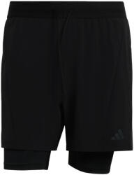 adidas D4T Workout 2in1 Shorts Black Férfirövidnadrág M