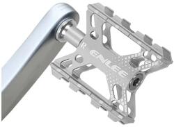 Spyral Enlee Urban Light alumínium városi pedál, ipari siklócsapágyas, ezüst színű