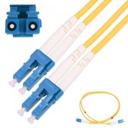 Extralink Patch cord fibra single mode LC/UPC-LC/UPC SM G. 657A1 Duplex 3.0mm 2m (EX9274)