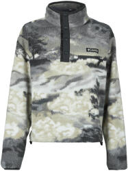 Columbia Polare Femei HELVETIA II PRINTED CROPPED HALF SNAP FLEECE Columbia Gri EU M