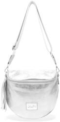 ZELLIA Női Oldaltáska 21028 Ezüst - Monaco - (ZLK-21028-67763702)