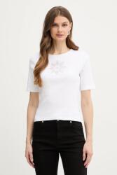 Twinset pamut póló - fehér S - answear - 48 990 Ft