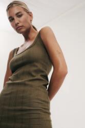 MUUV MUUV. pamut ruha FENDU - zöld S