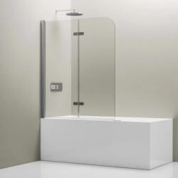 Welland Classico kádparaván 120 x 140 cm - króm profil - miniwebshop