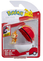 Pokémon Clip N Go - Chimchar cu minge Repeat (PKW3640) Figurina