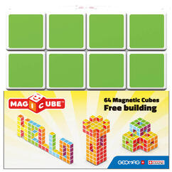 Geomag Magicube Art Building Crystal 64 buc (129) Jucarii de constructii magnetice