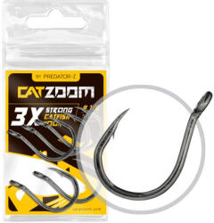 Catzoom 3X harcsázó horog, #1/0, 5 db (CZ6672)
