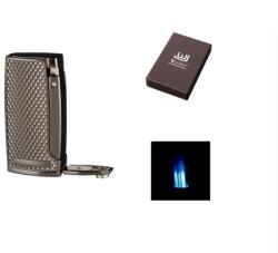 WinJet 3-as szúrólángos szivargyújtó beépített szivarfúróval - antracith színű (A-224112)