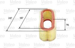 VALEO Vzduchový filter VALEO 585643 (585643)