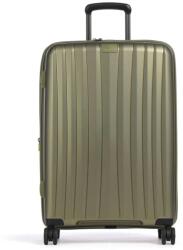 JUMP ENAIS törhetetlen olivazöld bővíthető közepes bőrönd STA20-OLIVE M - minosegitaska